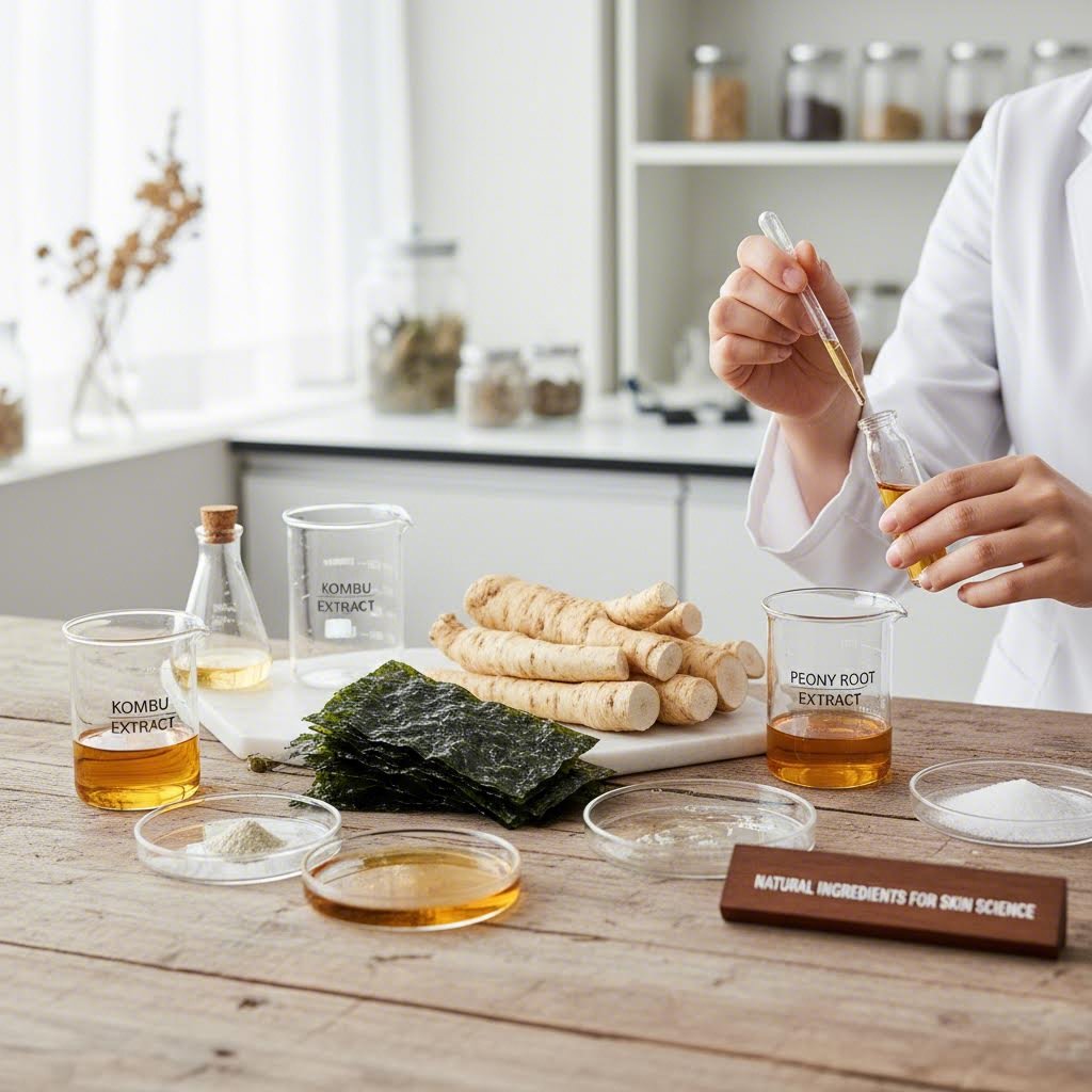 다시마와 모란 뿌리 추출물 성분 설명