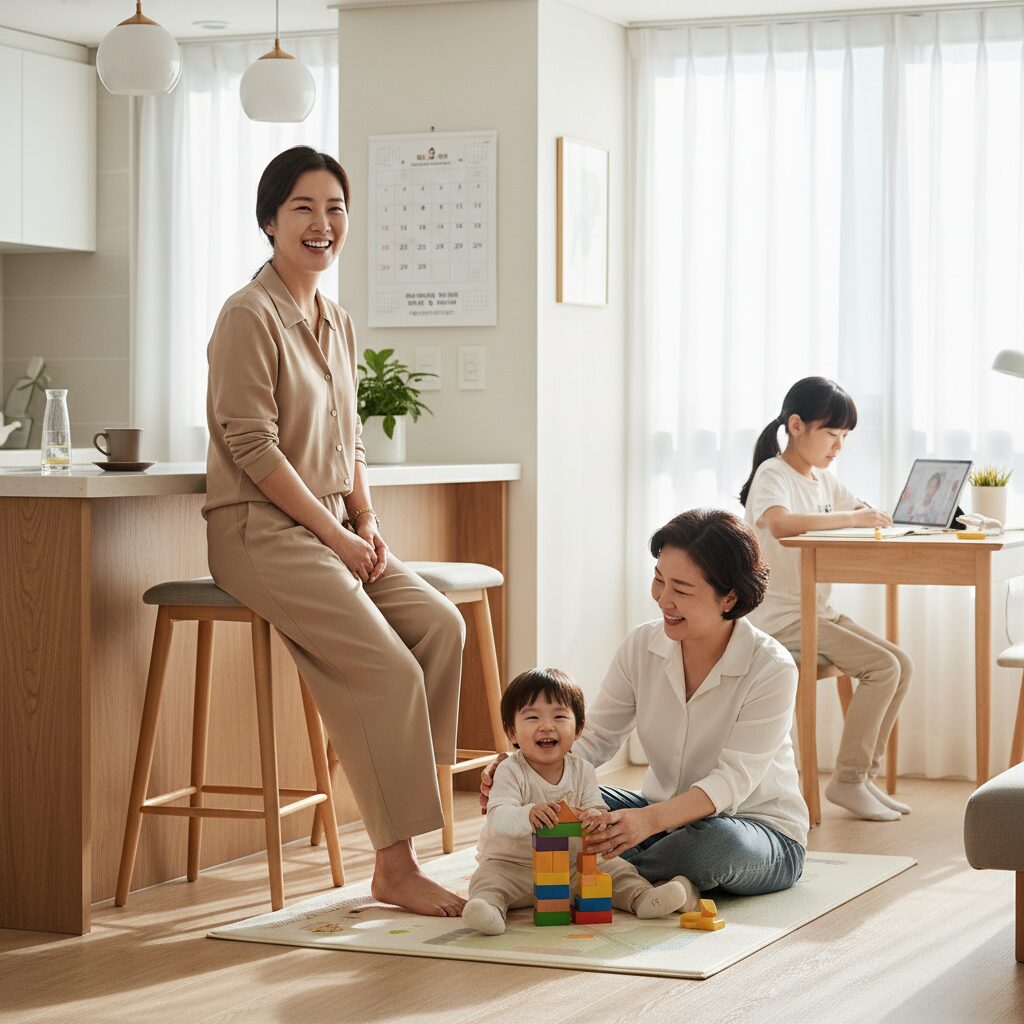 통합 돌봄 예산으로 워킹맘이 편해지는 모습