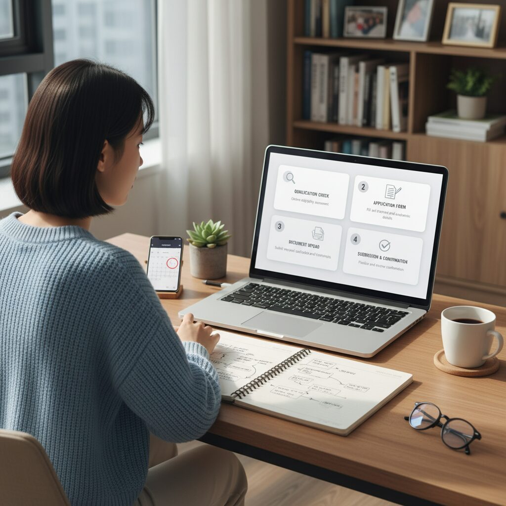 국가장학금 2차 신청 절차 단계별 안내