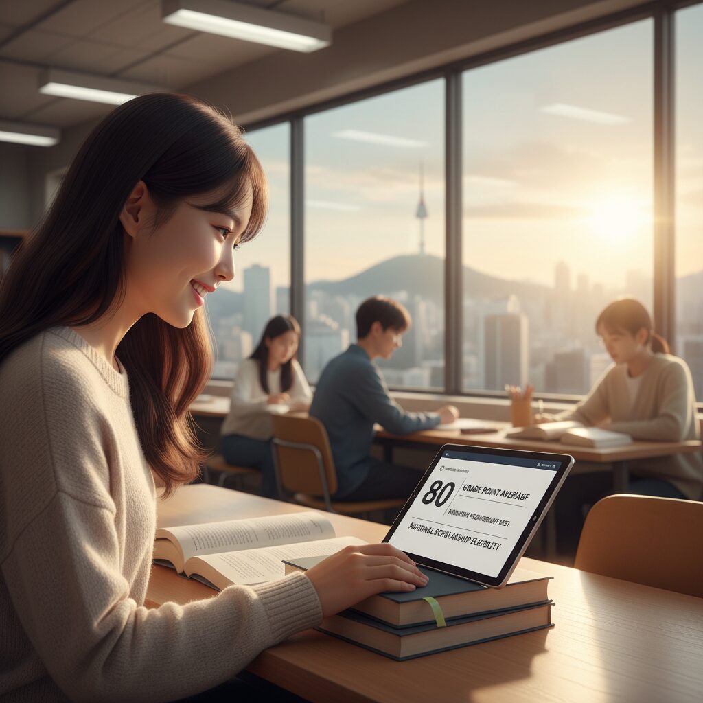 국가장학금 성적 기준 80점 이상 설명