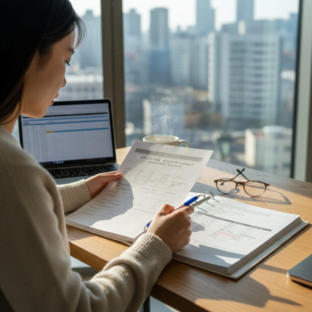 공인회계사 시험 자격 인증을 위한 행정 체크리스트와 일정 관리