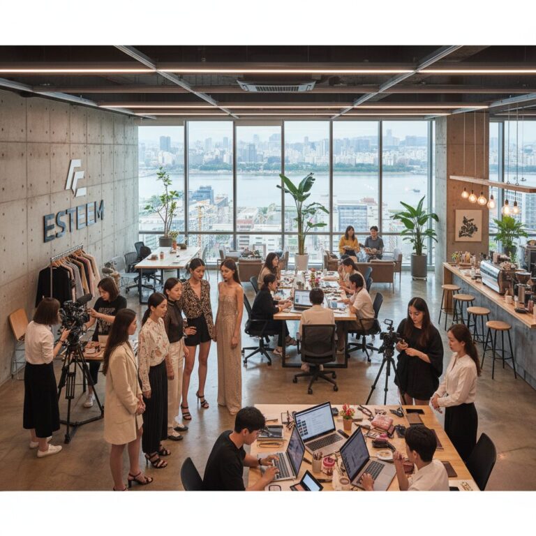 에스팀은 패션 뷰티 라이프스타일 콘텐츠를 만드는 종합 기업