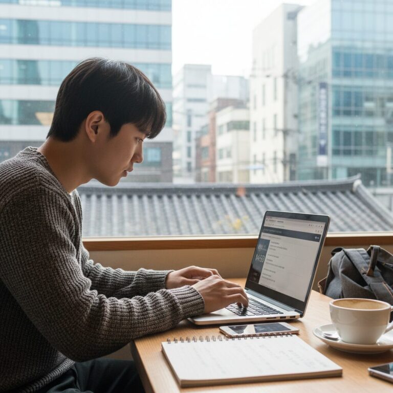 대학별 추가합격 발표 일정과 예비번호 확인하는 학생