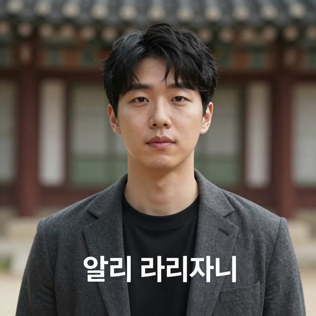 알리 라리자니의 프로필 사진과 주요 경력 요약