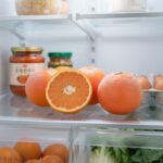 냉장고에서 숙성된 카라카라 오렌지