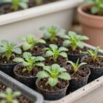 어수리나물 효능과 집에서 키우는 방법 베란다 화분에서 자라는 어수리나물 모종