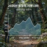 2026년 공모주 시장 그래프와 상장 첫날 상한가를 기록한 주식 차트 이미지