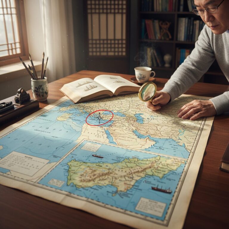 이란 페르시아만 위치도에 표시된 하르그섬 지도