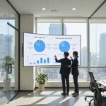 코스닥 액티브 ETF KoAct와 TIME의 섹터별 투자 비중 비교 차트