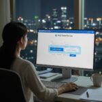 나이스 학부모서비스 로그인 화면에서 디지털원패스와 간편인증 버튼 강조