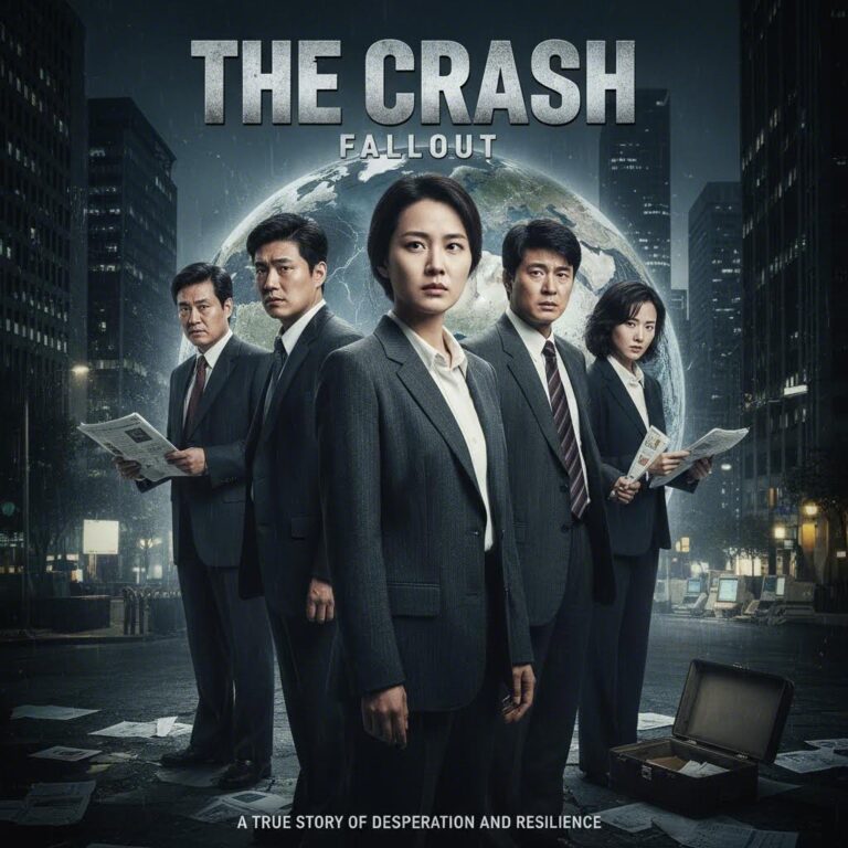 IMF 외환위기 배경 드라마 넉오프 포스터 컨셉 이미지