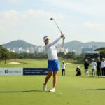 리쥬란 챔피언십 1라운드 선두 박단유 프로 필드 샷