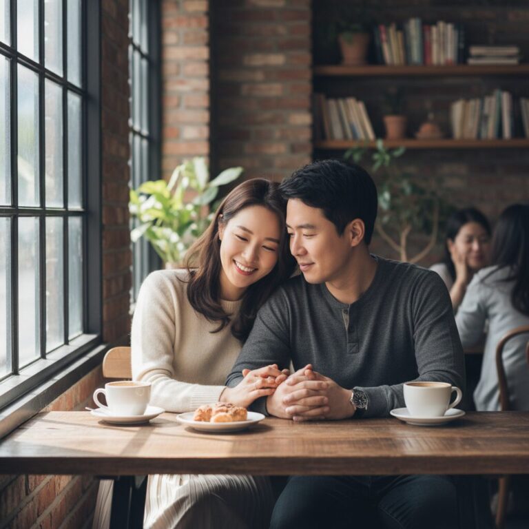 스테파니와 브래디 앤더슨의 다정한 모습