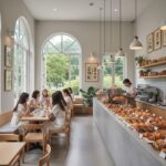 싱가포르 여행 eSIM 사용법과 부동산 정책 비교 싱가포르 포트캐닝 공원 내 티옹바루 베이커리 실내 인테리어