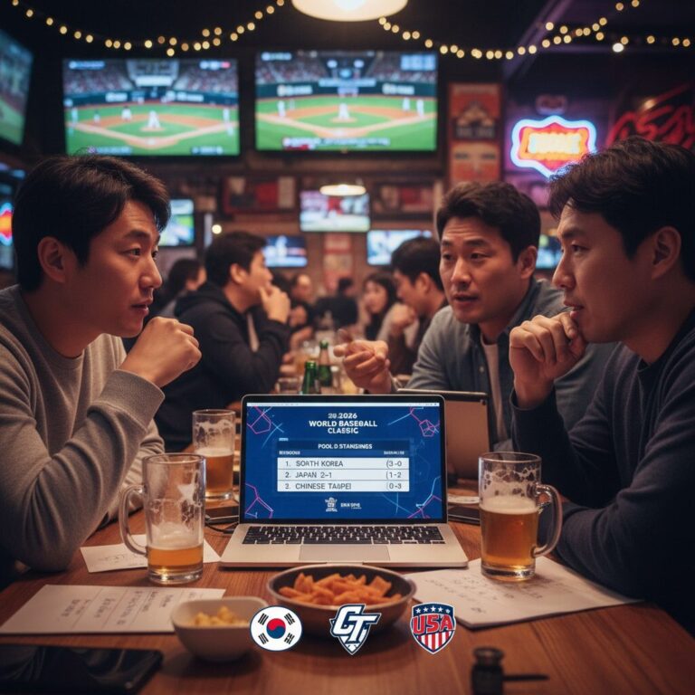 2026 월드 베이스볼 클래식 D조 순위 분석과 주요 팀 엠블럼
