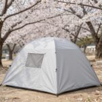 봄 산행용 바람막이 소재와 디자인 비교 사진