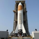 아르테미스 2호 SLS 로켓이 케네디 우주센터에서 발사되는 모습