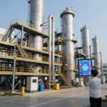 보원케미칼 생산 공장 외관과 자동화 설비