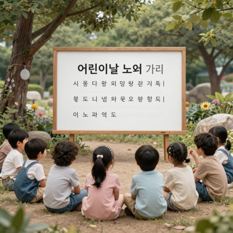 103회 어린이날을 맞아 어린이날 노래 가사를 다시 보며 아이들의 꿈과 희망을 되새기는 블로그 포스팅
