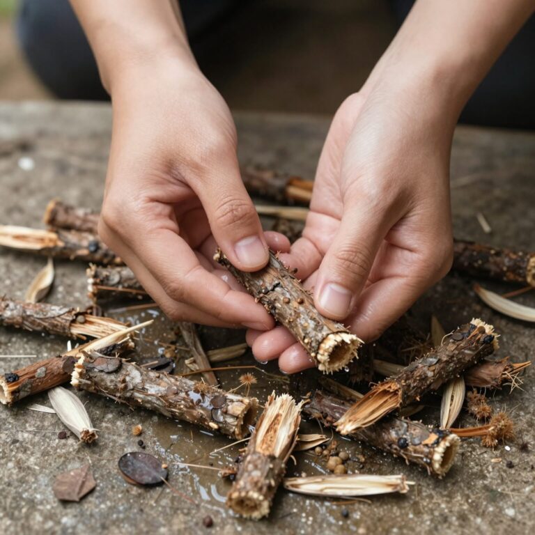 손질 후 물에 담가둔 싱싱한 엄나무순