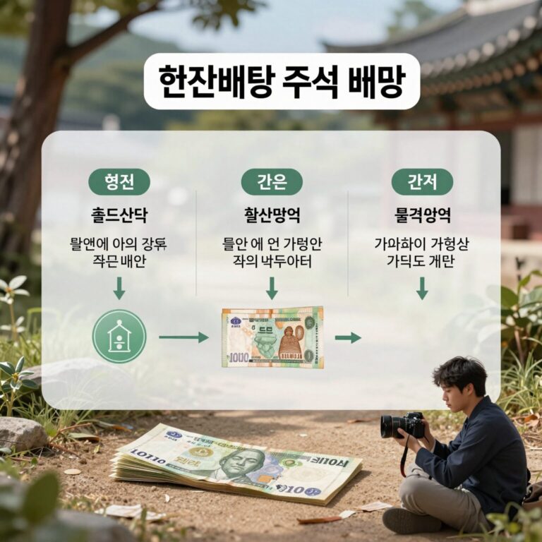 현금 배당과 주식 배당의 개념을 설명하는 다이어그램