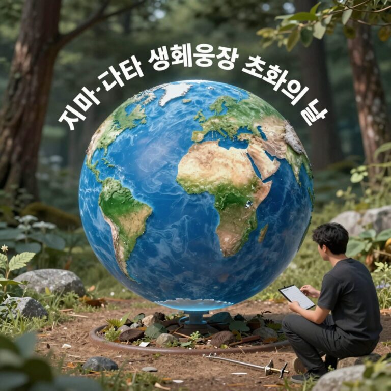 지구 생태용량 초과의 날을 설명하는 인포그래픽