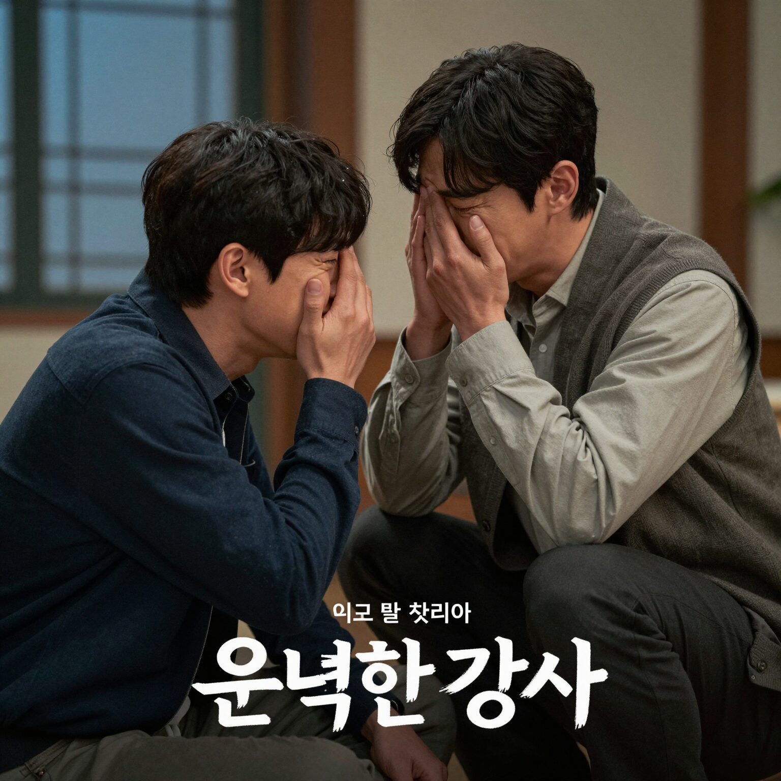 tvN 드라마 은밀한 감사 1화에서 공명 배우가 연기한 노기준 캐릭터가 주인아와 대치하며 당황하는 장면