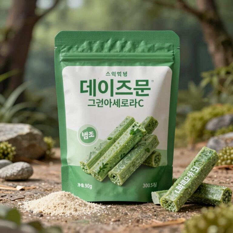 데이즈온 그린아세로라C 스틱형 분말 제품 사진