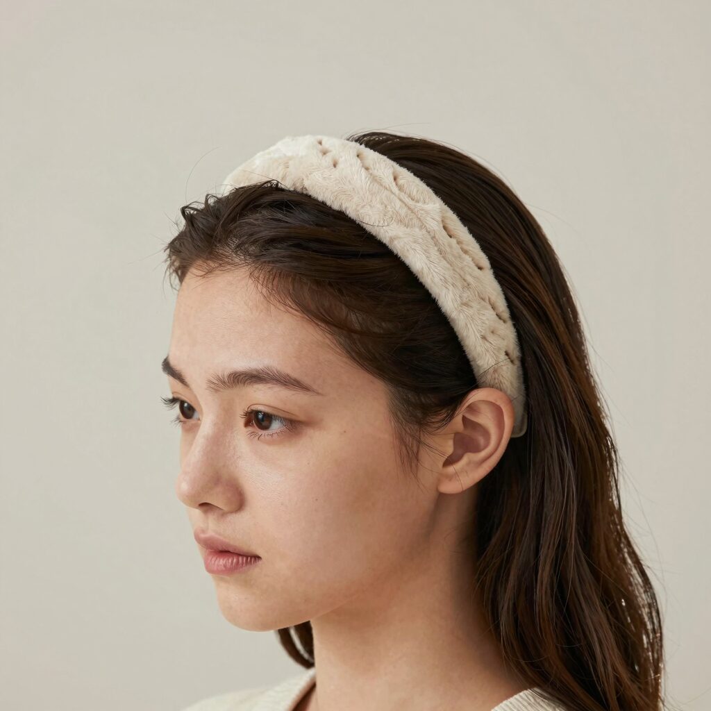 헬렌카민스키 비앙카 머리띠 수리 과정 사진