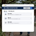 홈택스 종합소득세 정기신고 작성 화면과 제출 순서를 단계별로 보여주는 이미지