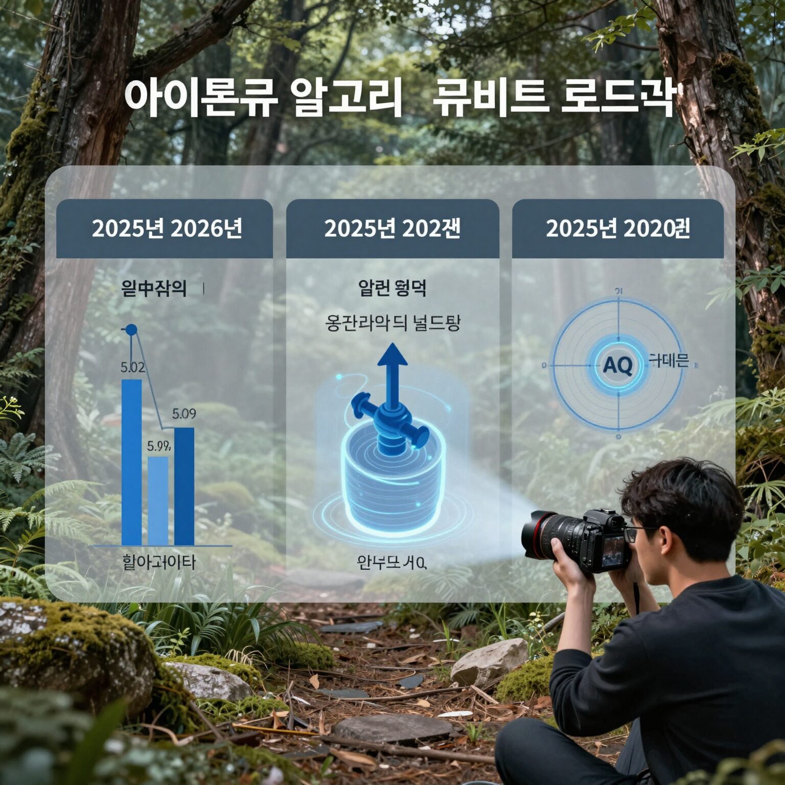 아이온큐 알고리즘 큐비트 AQ 로드맵 그래프 2025년 2026년 목표