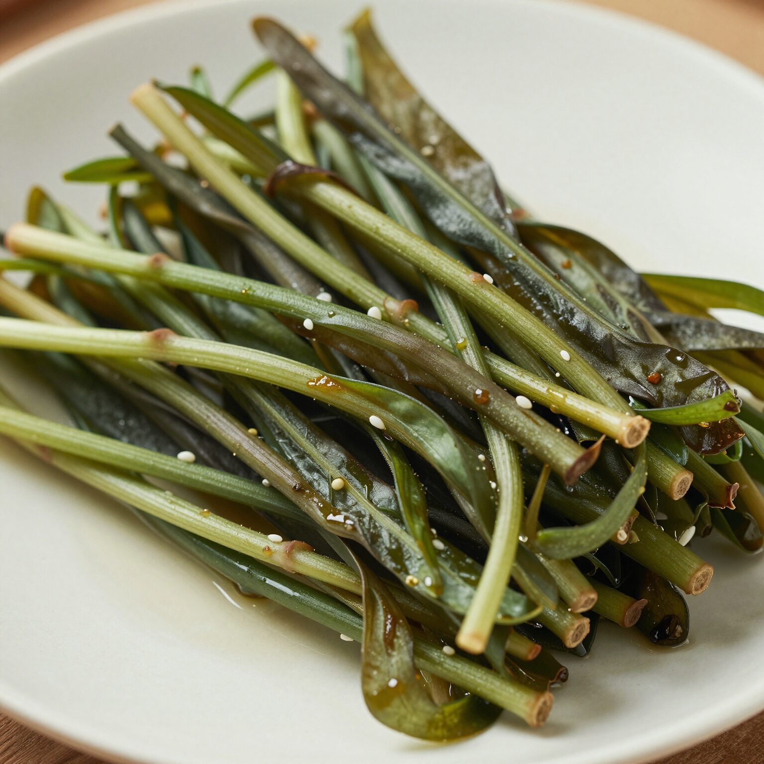 5월 제철음식 봄나물 엄나무순 무침과 개두릅 요리 사진