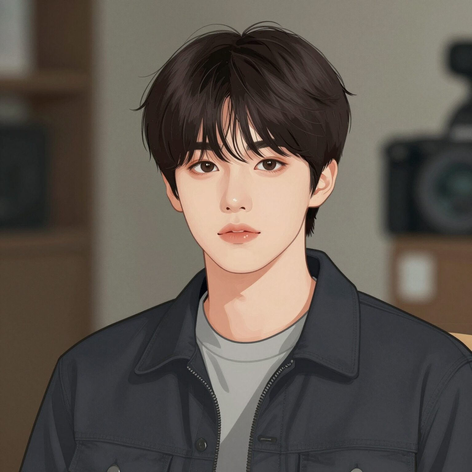 NCT 마크 탈퇴 소식을 접하고 힘들어하는 팬의 심정을 표현한 일러스트