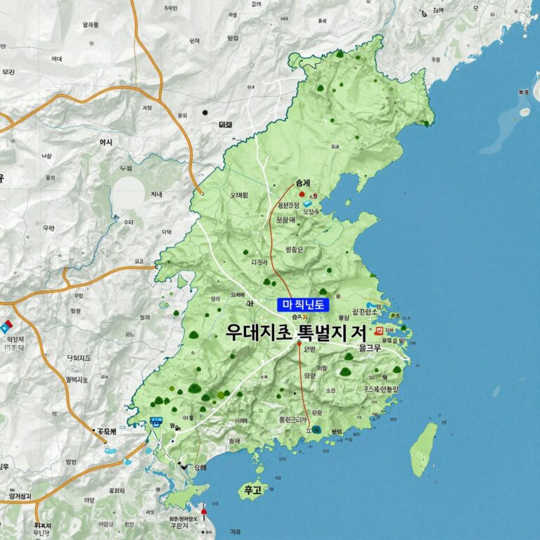 인구감소지역 우대지역과 특별지역이 표시된 대한민국 지도