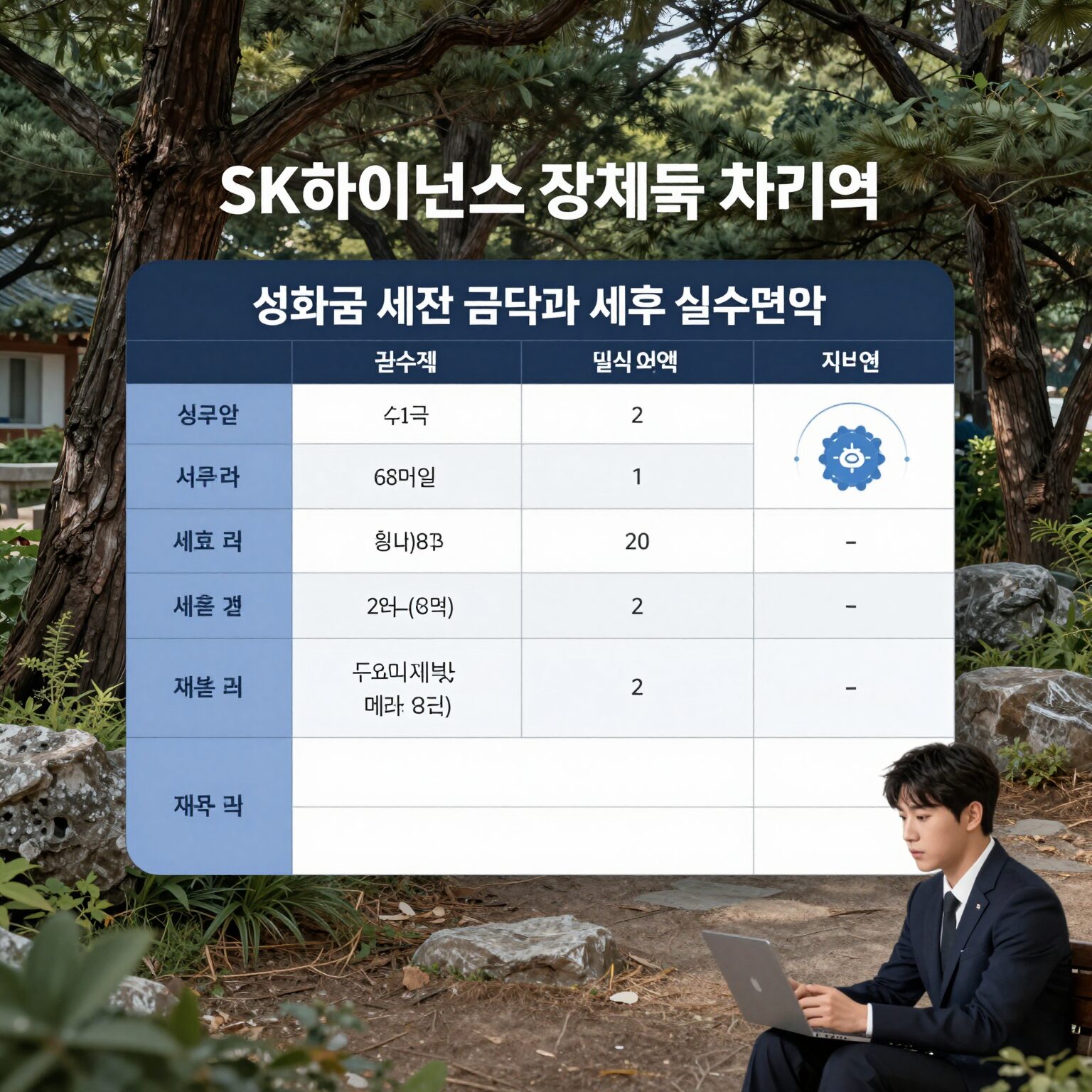SK하이닉스 성과급 세전 세후 계산 비교 차트