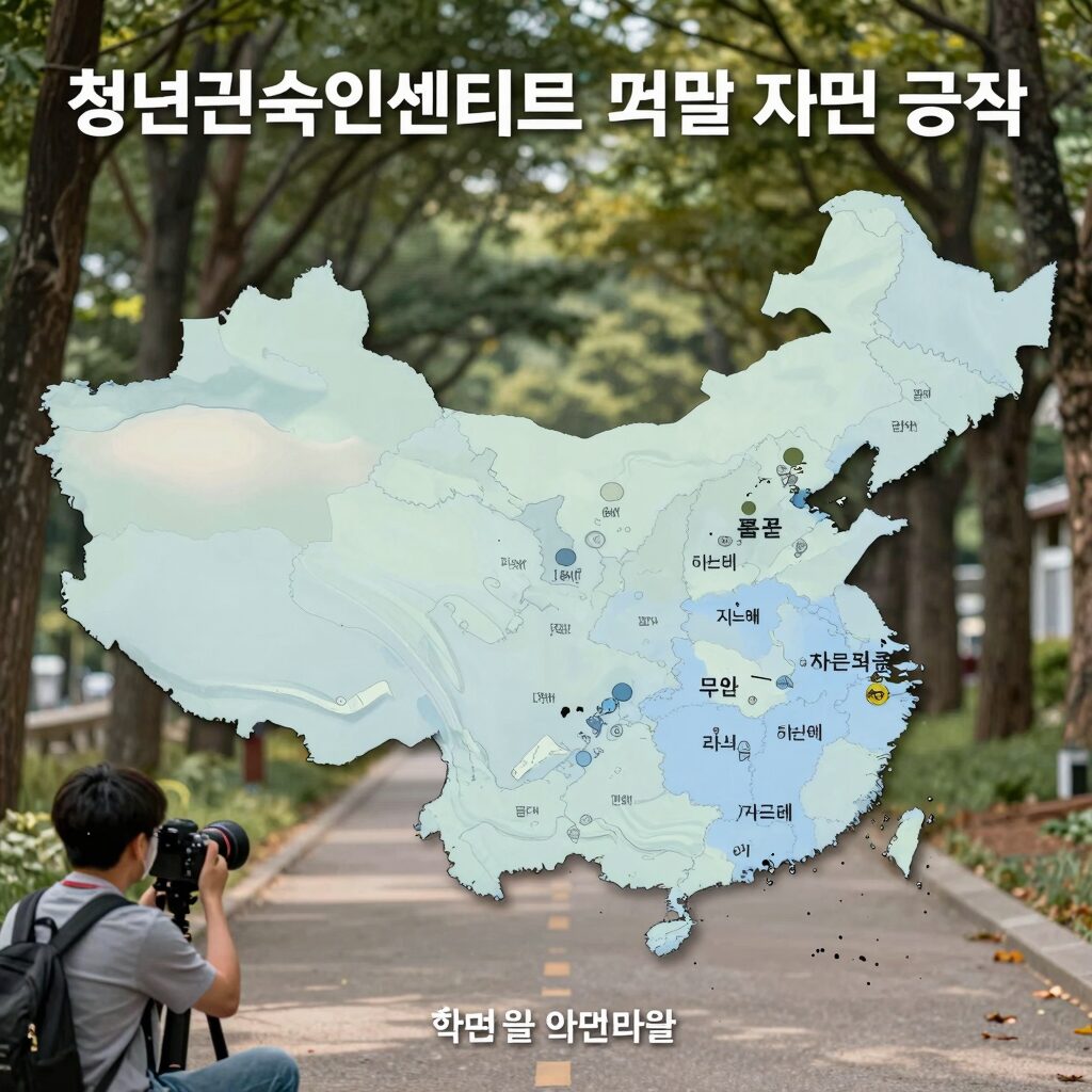 청년근속인센티브 지역별 지원 금액 지도 이미지