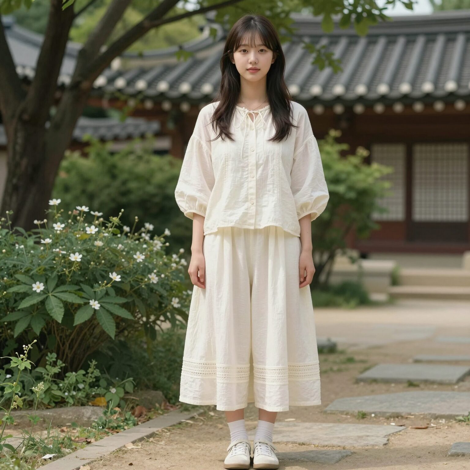 나시가디건세트로 완성한 봄 여름 레이어드 스타일링