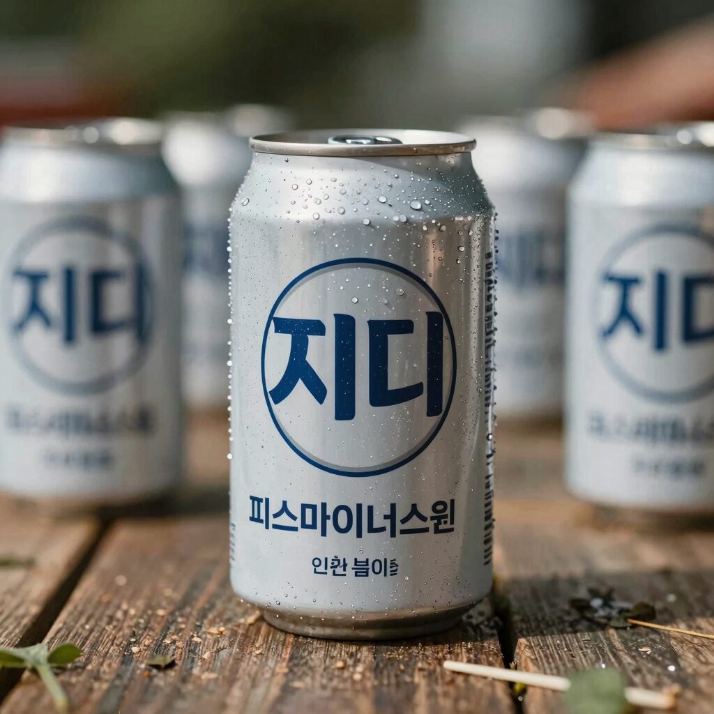 CU 5월 행사 지디 하이볼 피스마이너스원 캔 사진