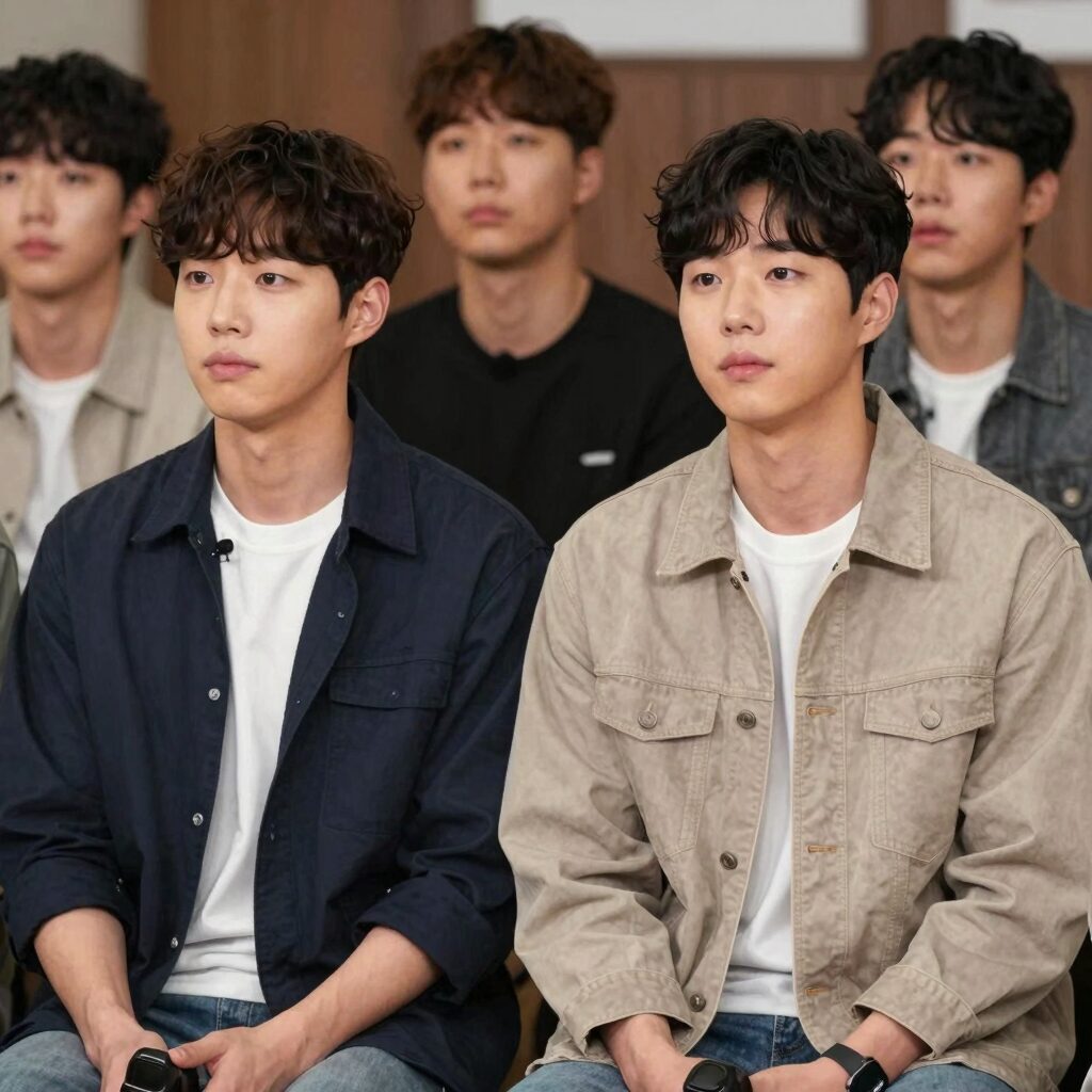개그콘서트 출연진 오지호와 방청객이 함께 찍은 사진