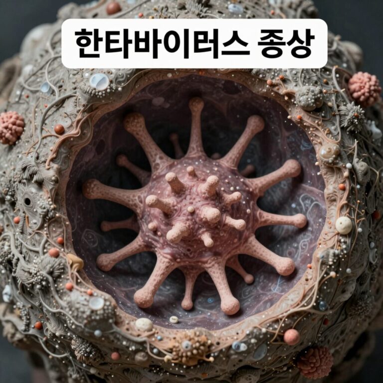 한타바이러스 증상 설명 이미지