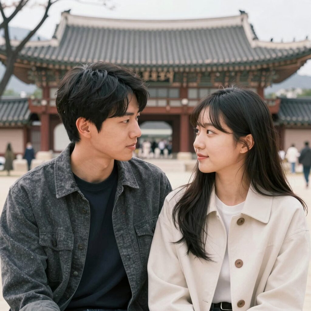 환승연애4 민경 승용 커플의 한강 데이트 현장