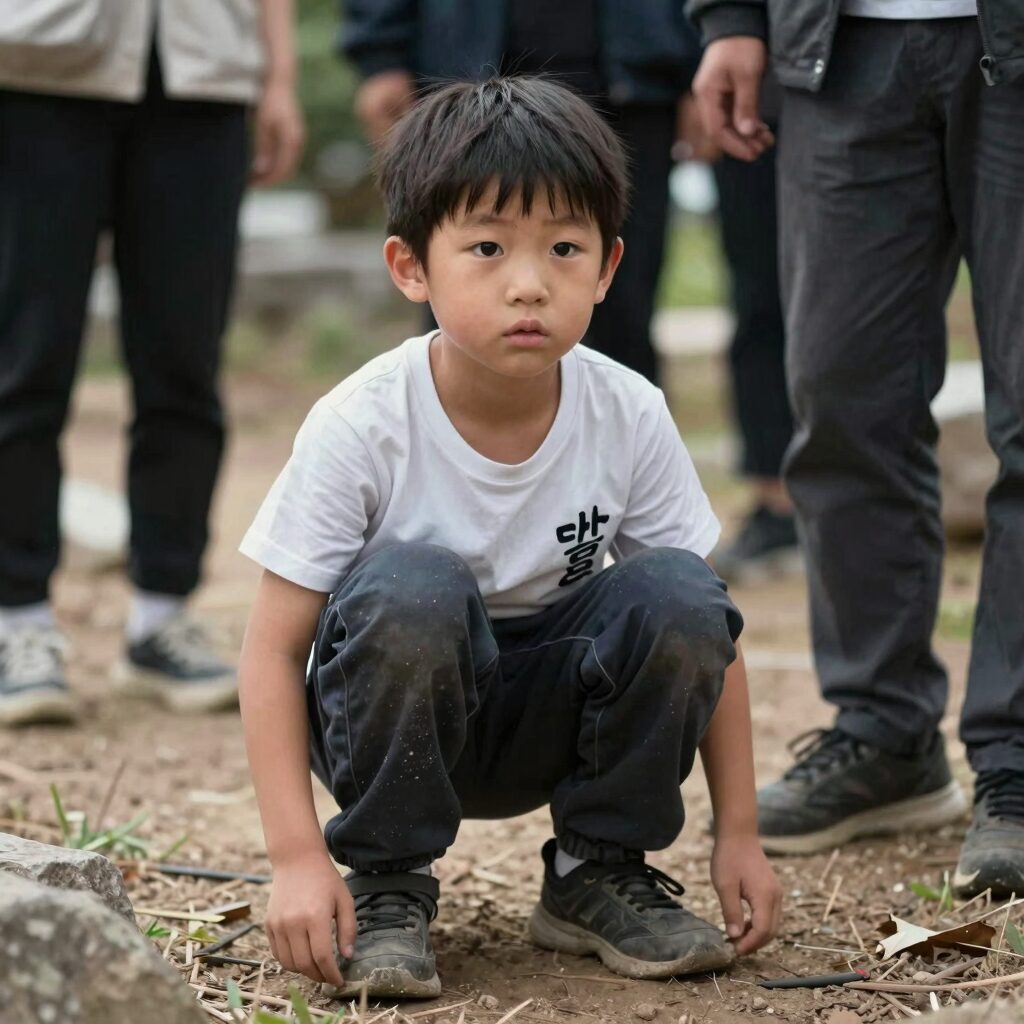 주왕산 실종 어린이 수색 현장