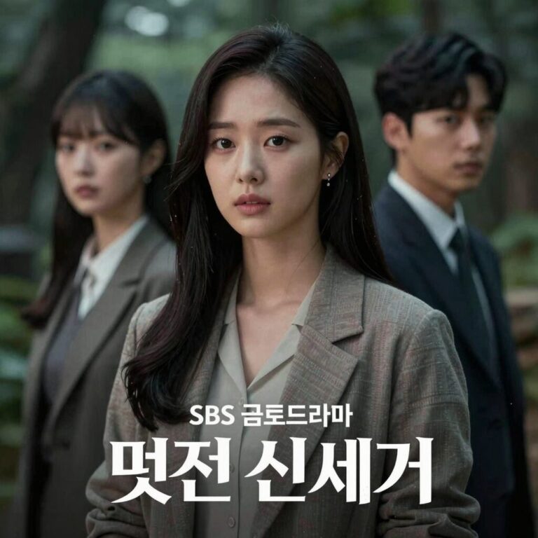 SBS 금토드라마 멋진신세계 포스터 이미지