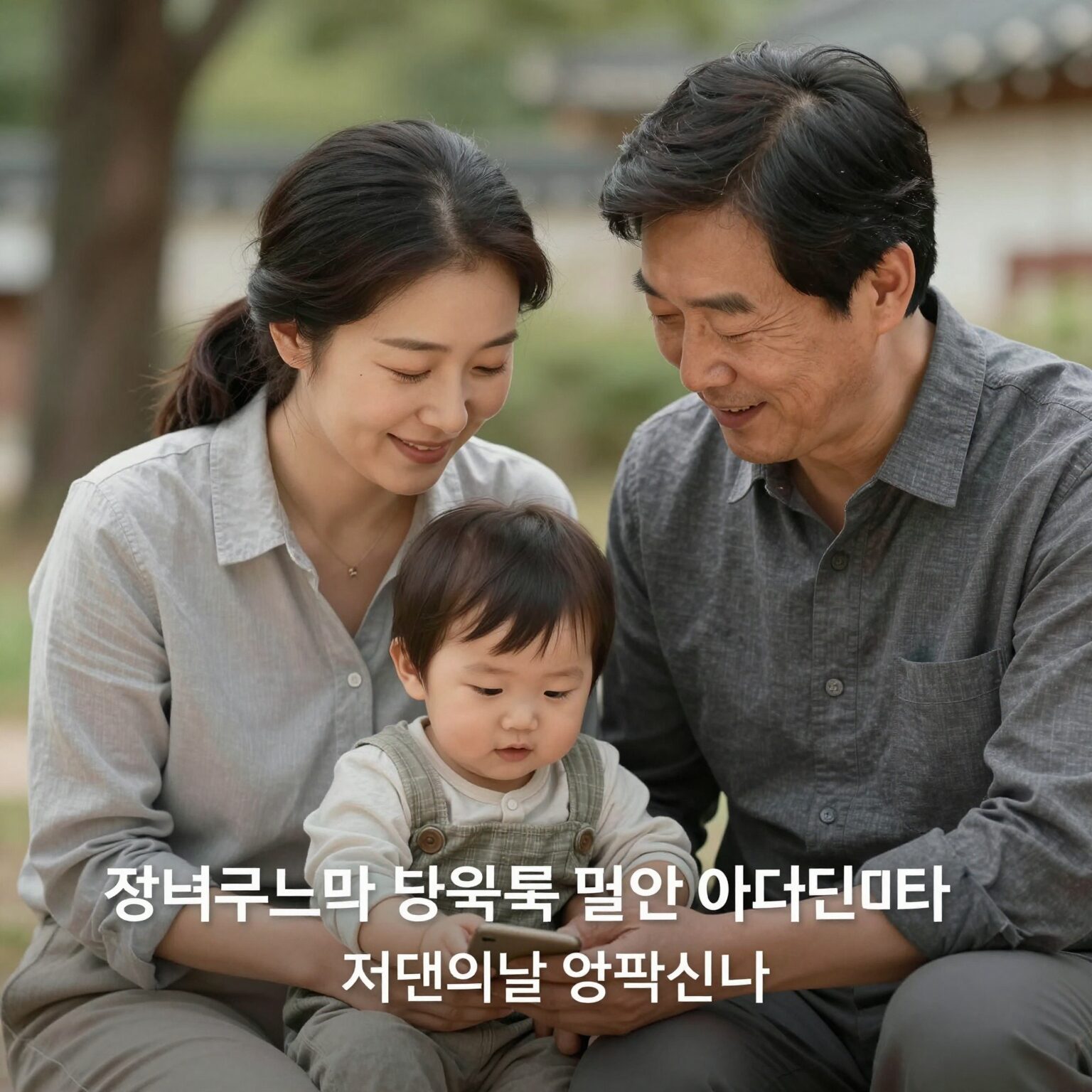 어버이날 부모님께 보내는 따뜻한 문자 메시지로 미소 짓는 부모님 모습