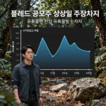 폴레드 공모주 상장일 주가 흐름 차트와 유통물량 분석 이미지