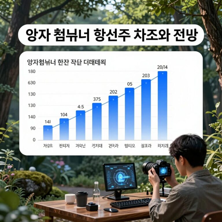 양자컴퓨터 관련주 차트와 전망 그래프