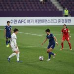 남북 여자축구 역사적 경기와 아시안컵 수원FC위민과 내고향여자축구단의 AFC 여자 챔피언스리그 준결승전 경기 장면