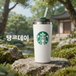 스타벅스 탱크데이 프로모션 텀블러 이미지