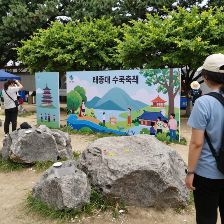 6월 부산 태종대 수국축제 풍경