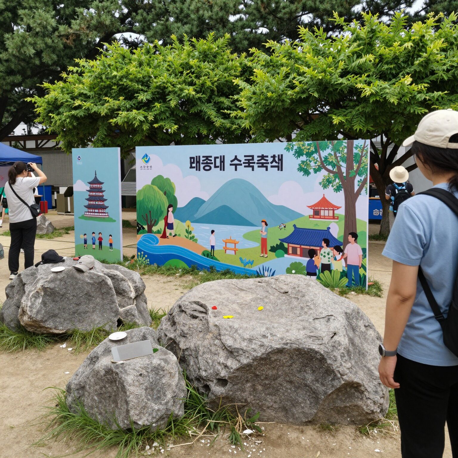 6월 부산 태종대 수국축제 풍경